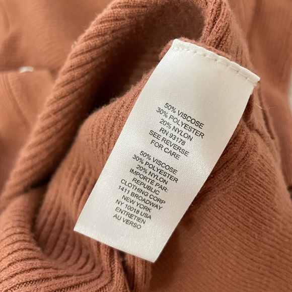 Tahari size XS rosey brown cardigan sweater - Picture 6 of 6